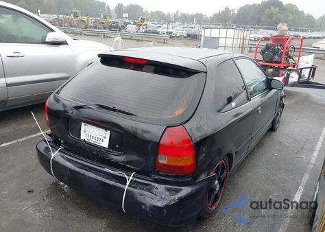 1998 Honda Civic Dx из США, поврежденный, VIN 2HGEJ6341WH111909